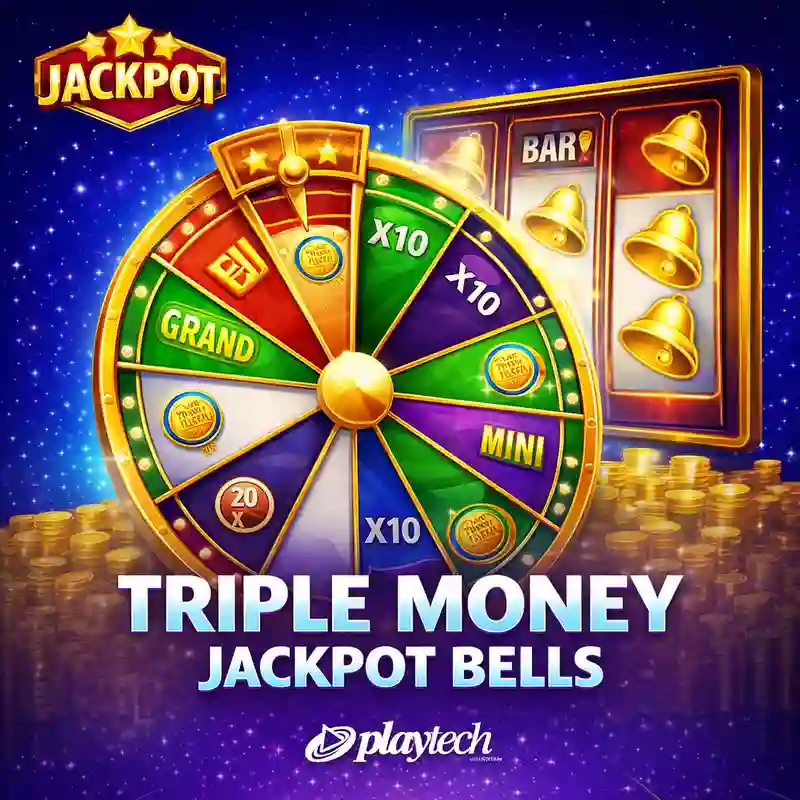 Triple Money Jackpot Bells Slot Game Gameplay